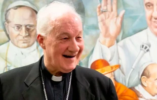 El Cardenal canadiense Marc Ouellet cumple 80 años. Crédito: Daniel Ibáñez / EWTN News