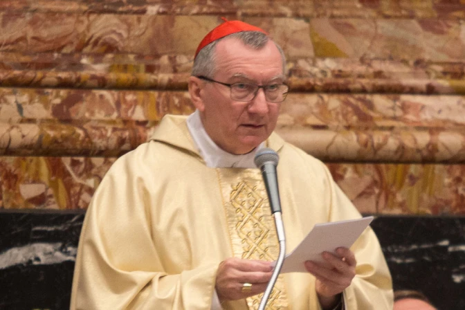 Cardenal Pietro Parolin, Secretario de Estado del Vaticano.
