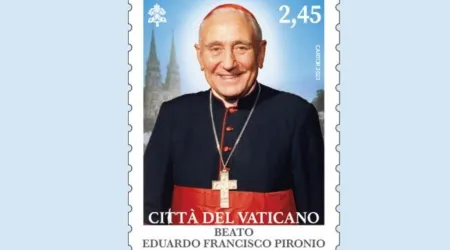 Sello postal del Cardenal Pironio