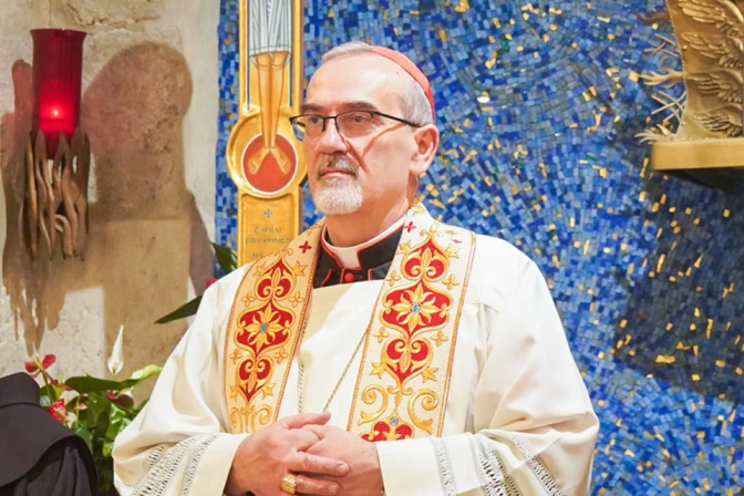 El Cardenal Pierbattista Pizzaballa, Patriarca Latino de Jerusalén 07082025