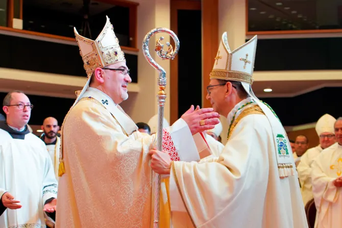 Cardenal Pizzaballa y Vicario Patriarcal de Chipre 17032024