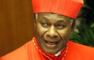 El Cardenal John Ribat, cuando fue creado cardenal en 2016. Crédito: Edward Pentin/National Catholic Register.