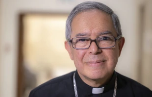 Cardenal Luis José Rueda Aparicio, Arzobispo de Bogotá y Primado de Colombia. Crédito: Daniel Ibáñez / EWTN News.