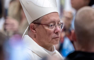 Cardenal Grzegorz Ryś, nuevo Arzobispo de Cracovia, la arquidiócesis que lideró el Papa San Juan Pablo II en Polonia. Crédito: Daniel Ibáñez / EWTN News.