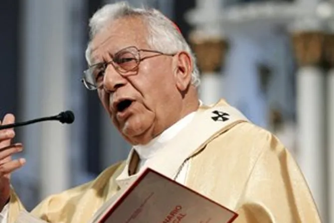 Profundo pesar del Papa por muerte del Cardenal Terrazas en Bolivia