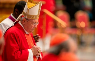 Cardenal Leonardo Sandri. Crédito: Daniel Ibáñez / EWTN News.
