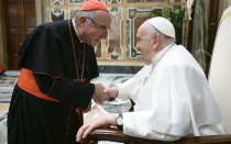 El Papa Francisco y el Cardenal Sturla