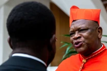 Cardenal Fridolin Ambongo, presidente del Simposio de Conferencias Episcopales de África y Madagascar.