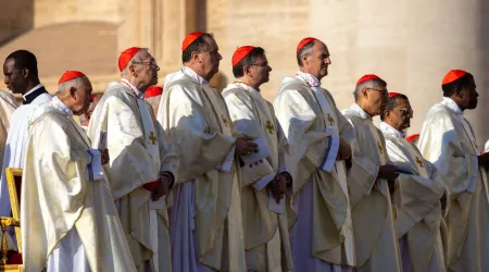Los nuevos cardenales en la Misa de inauguración del Sínodo