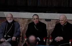 De izq. a der: Cardenales O'Malley, DiNardo y George (foto Paolo Tiranti / ACI Prensa)?w=200&h=150