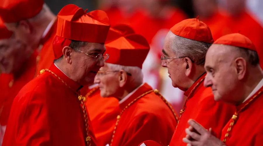 Imagen referencial de Cardenales en Roma. Crédito: Daniel Ibáñez/ACI Prensa.?w=200&h=150