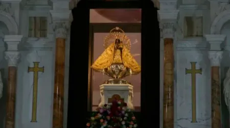 Virgen de la Caridad del Cobre en su Santuario en Cuba