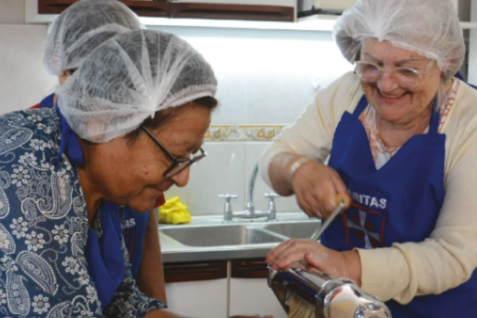 Voluntarias de Cáritas