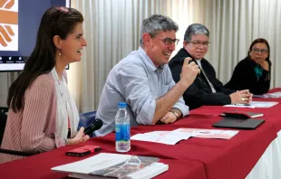 Reunión del GTV en la sede de la Conferencia Episcopal Venezolana en Caracas. Crédito: Cáritas Venezuela.