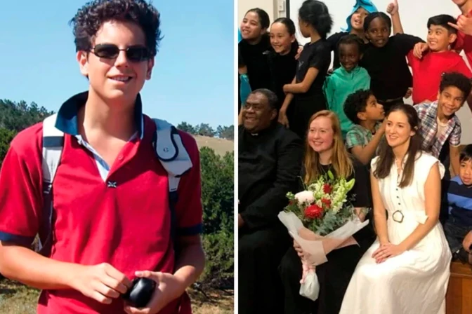 Carlo Acutis y niños y jóvenes australianos.