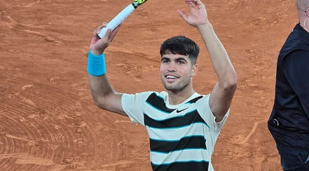 Carlos Alcaraz en Roland Garros 2025