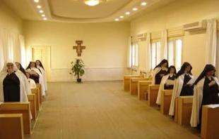 Carmelitas descalzas en Nazaret. Crédito: Federación de Monasterios de Carmelitas Descalzas de Medio Oriente y de África del Norte