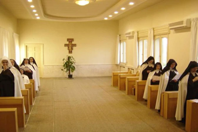 Carmelitas descalzas en Nazaret.