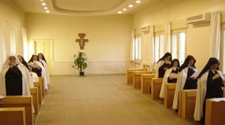 Carmelitas descalzas en Nazaret.