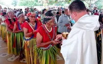 Misa en el Vicariato del Caroní en Venezuela