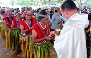 Misa en el Vicariato del Caroní en Venezuela Crédito: Conferencia Episcopal Venezolana