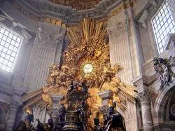 La Cátedra de San Pedro en la Basílica vaticana en Roma?w=200&h=150