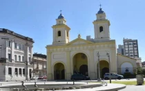 La Catedral de Santa Fe de la Vera Cruz en Argentina.