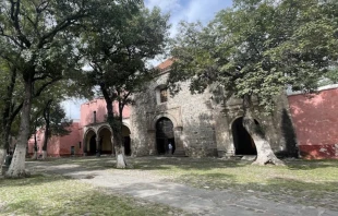 Exterior de la Catedral de Tlaxcala, en México, dedicada a Nuestra Señora de la Asunción. Crédito: David Ramos/ACI Prensa.