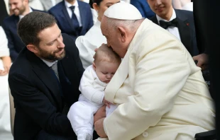 Imagen referencial del Papa Francisco durante una Audiencia General Crédito: Vatican Media