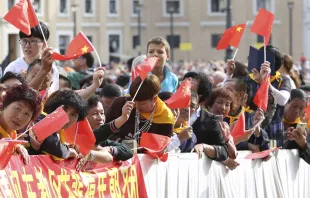 Católicos de China. Crédito: Daniel Ibáñez / ACI Prensa
