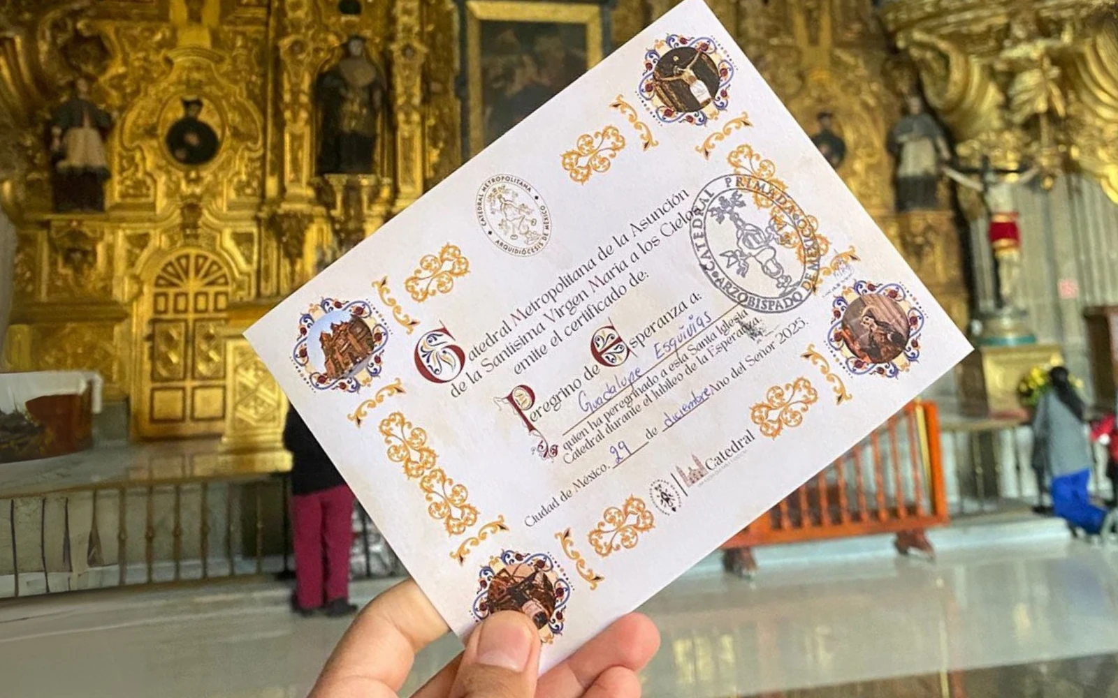 Certificado de "Peregrino de Esperanza".?w=200&h=150