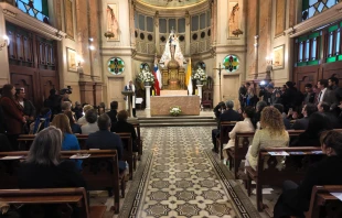 Liturgia con los candidatos presidenciales de Chile Crédito: Cortesía Arzobispado de Santiago