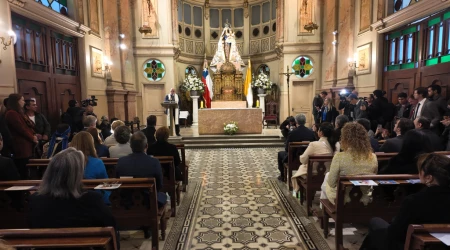 Liturgia con los candidatos presidenciales de Chile