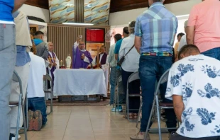 Confirmaciones en el centro penitenciario Crédito: Iglesia de Santiago