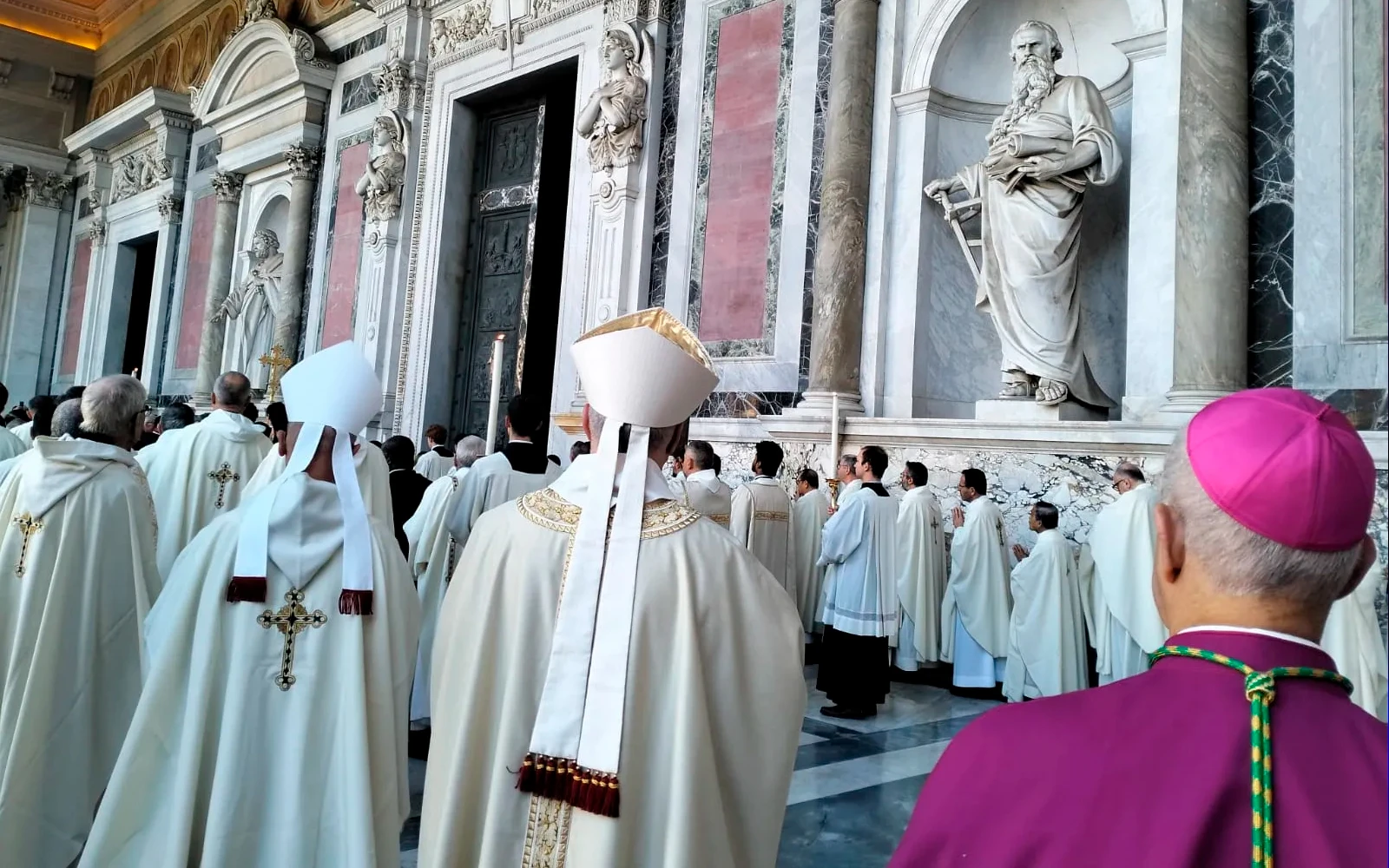 Cierre de la Puerta Santa de la Basílica de San Pablo Extramuros.?w=200&h=150