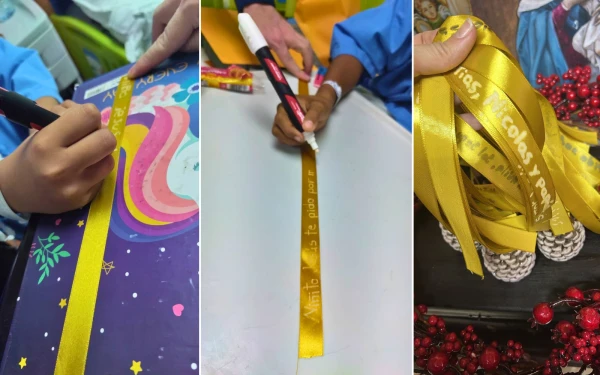 Peticiones de niños hospitalizados. Crédito: Paula en el Bosque.