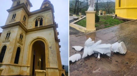 Huracán Melissa dañó seriamente el santuario cubano de la Virgen del Cobre
