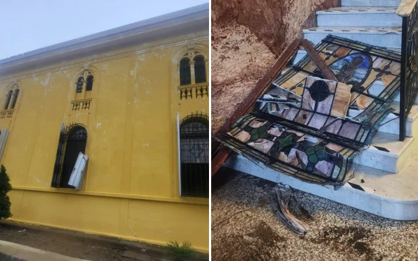 Hurricane Melissa seriously damaged the Cuban sanctuary of the Virgen del Cobre. Credit: Diocese of Cienfuegos