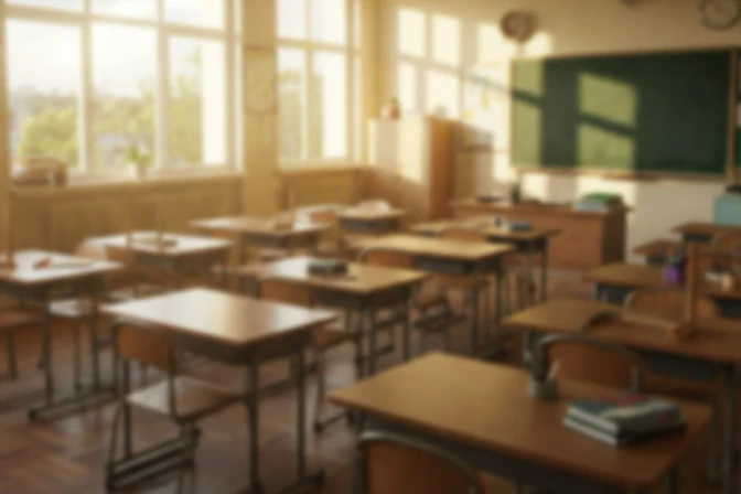 Imagen referencial de un colegio.