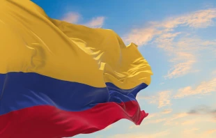 Bandera de Colombia Crédito: Shutterstock