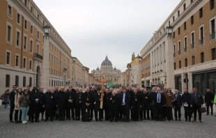 Obispos de la COMECE peregrinan a Roma durante su Asamblea de Primavera Crédito: COMECE