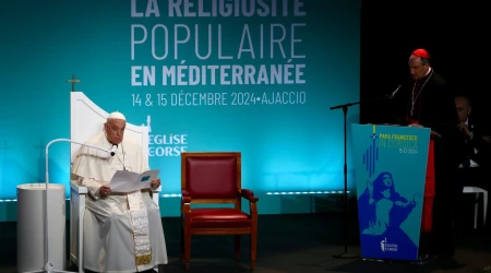El Papa Francisco en el discurso “Religiosidad popular en el Mediterráneo”