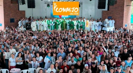 Jóvenes participantes en el Congreso Nacional de Jóvenes Carismáticos (CONALJO 2026).