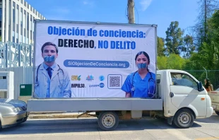 Protestan contra limitaciones a la objeción de conciencia en Puebla, México Crédito: CitizenGO