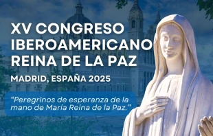 Afiche del congreso iberoamericano de Medjugorje. Crédito: FCM.