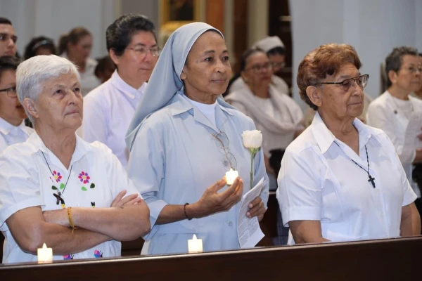 Consagradas en la renovación de votos. Crédito: Arquidiócesis de Panamá