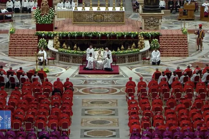 Homilía del Papa Francisco en el consistorio ordinario de este 27 de agosto
