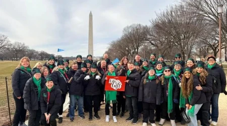 Coro de jóvenes con síndrome de Down que inspiró en la March for Life 2026