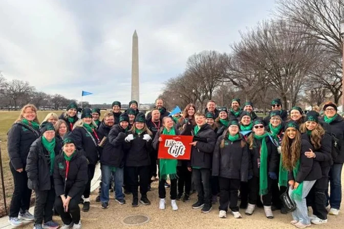 Coro de jóvenes con síndrome de Down que inspiró en la March for Life 2026