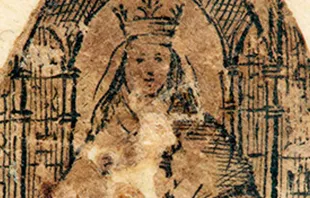 Detalle de la Reliquia de Nuestra Señora de Coromoto Crédito: Santuario Nacional de Nuestra Señora de Coromoto